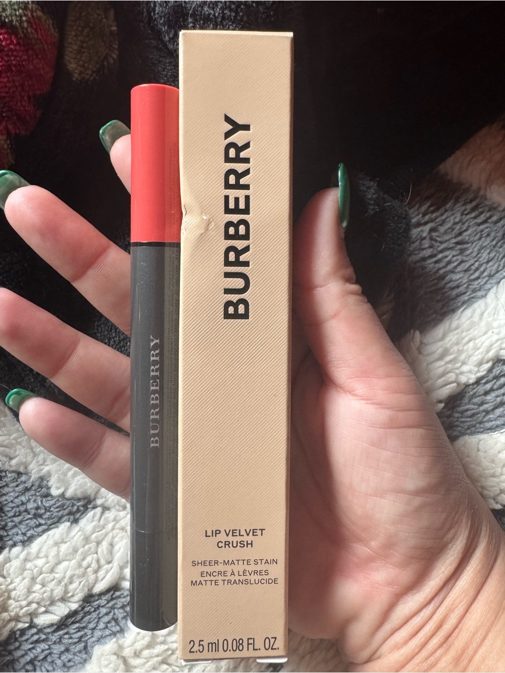 Burberry Lip Velvet Crush Lip Stain-Copper Pink